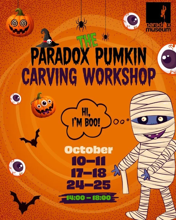 Paradox Pumpkin Carving Workshop: Halloween at Paradox Museum Limassol