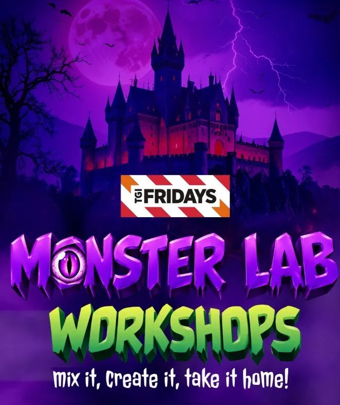 Εργαστήρια Monster Lab από τα TGI Fridays: Εργαστήριο Halloween για παιδιά